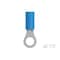 Te Connectivity Ring Terminal, #10 Stud Size, 14 AWG, 300 V, Nylon Insulated, Blue 51864-2 - alternate 4